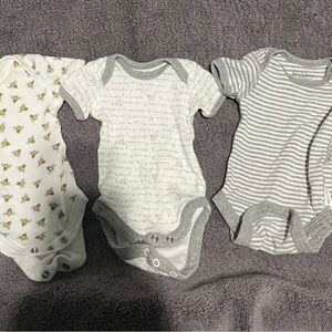 Bundle of Burt’s Bees Onesies